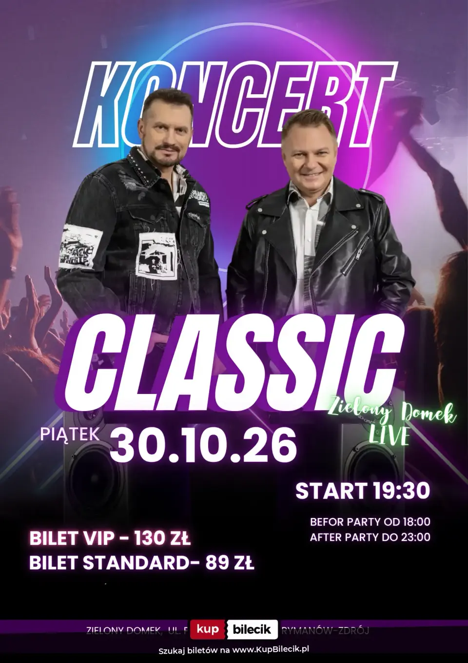 Zespół Classic – Koncert - Classic - Zielony Domek LIVE