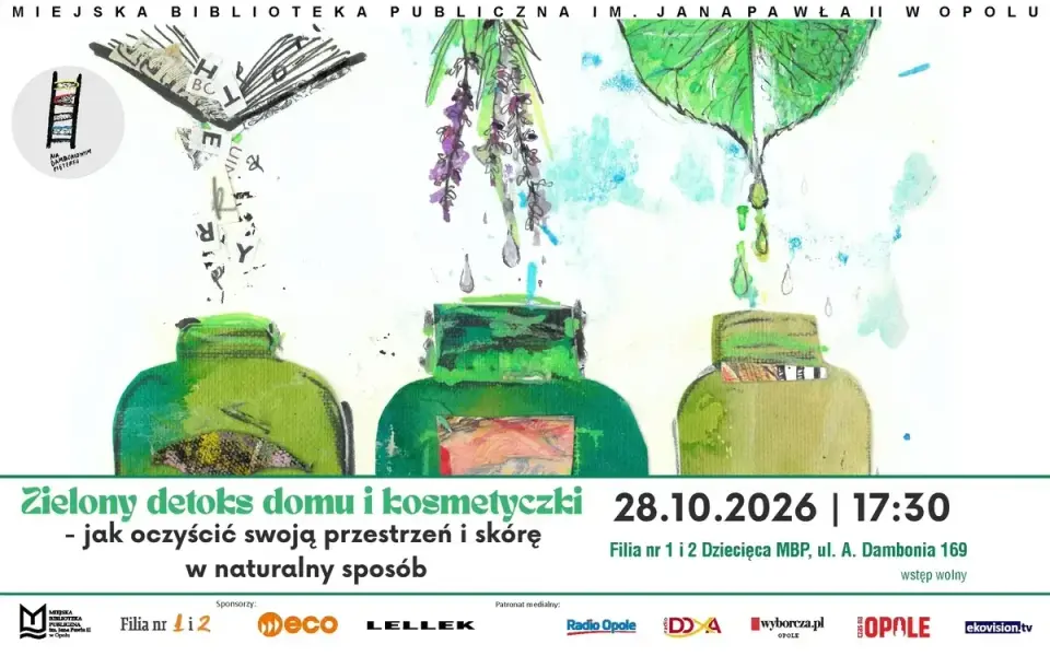 Zielony detoks domu i kosmetyczki w Opolu
