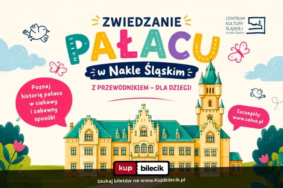 Zwiedzanie Pałacu z przewodnikiem - dla rodzin z dziećmi