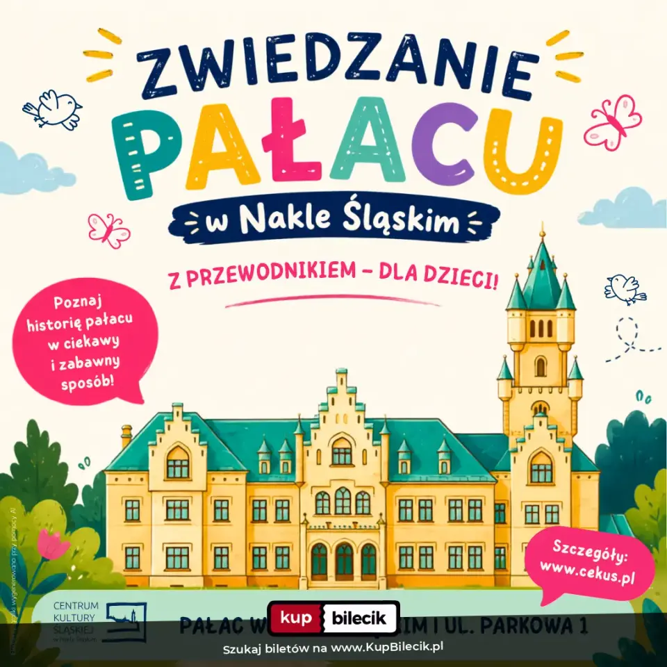 Zwiedzanie Pałacu z przewodnikiem - dla rodzin z dziećmi